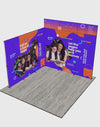 Foldable SEG Exhibition Display - Model 7
