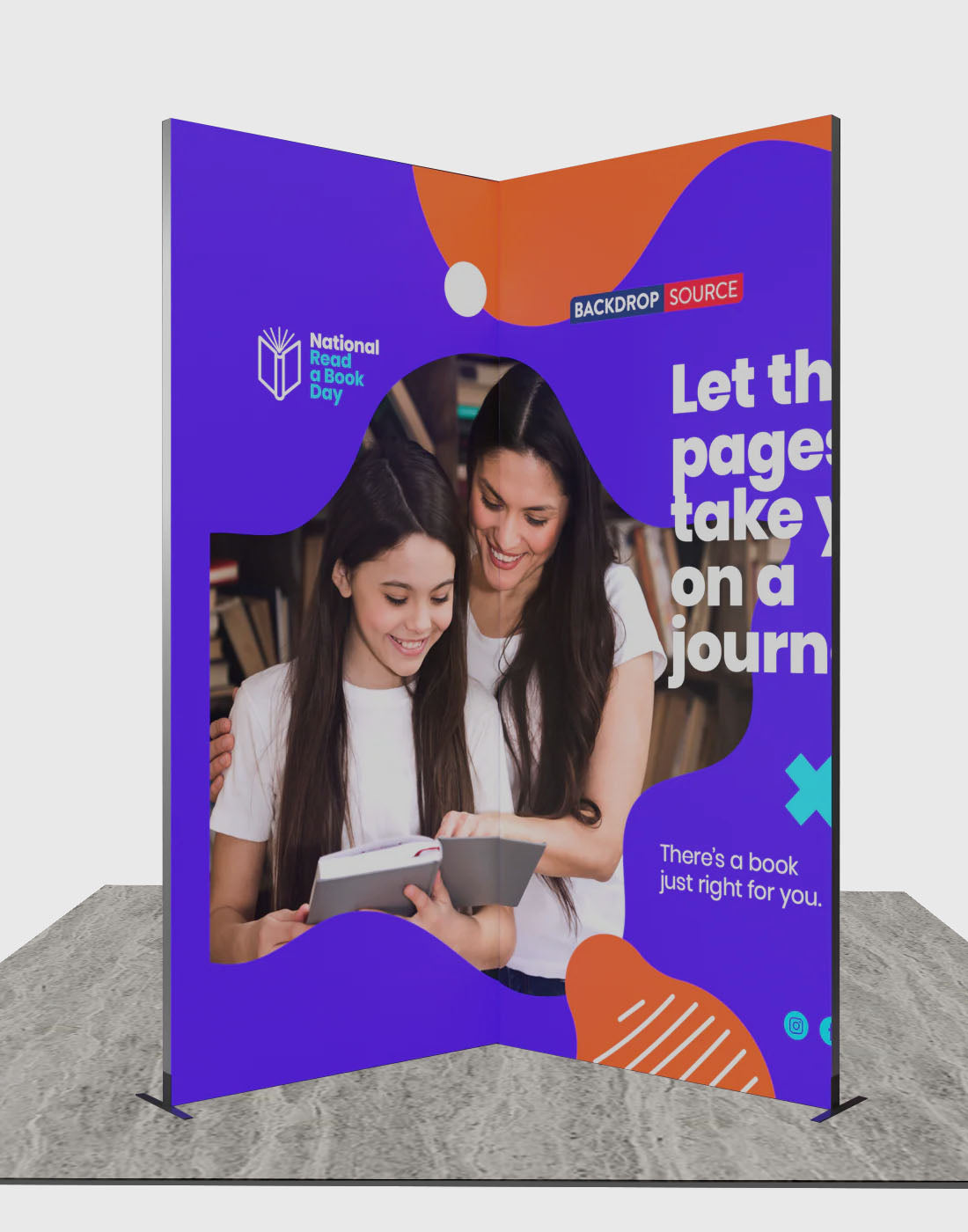 Foldable SEG  Exhibition Display - Model 9