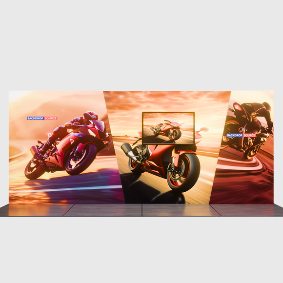 Illuminate Your Exhibit with SEG Panels- 6m x 3m