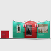 6m x 3m Round Top with Inclined Straight Exhibition Kit