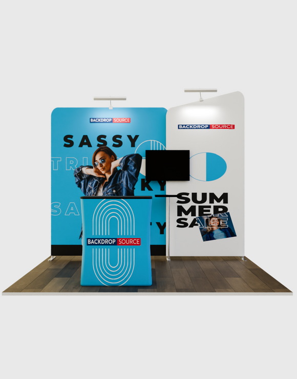 Portable Exhibit Display 3m x 3m - Model 4
