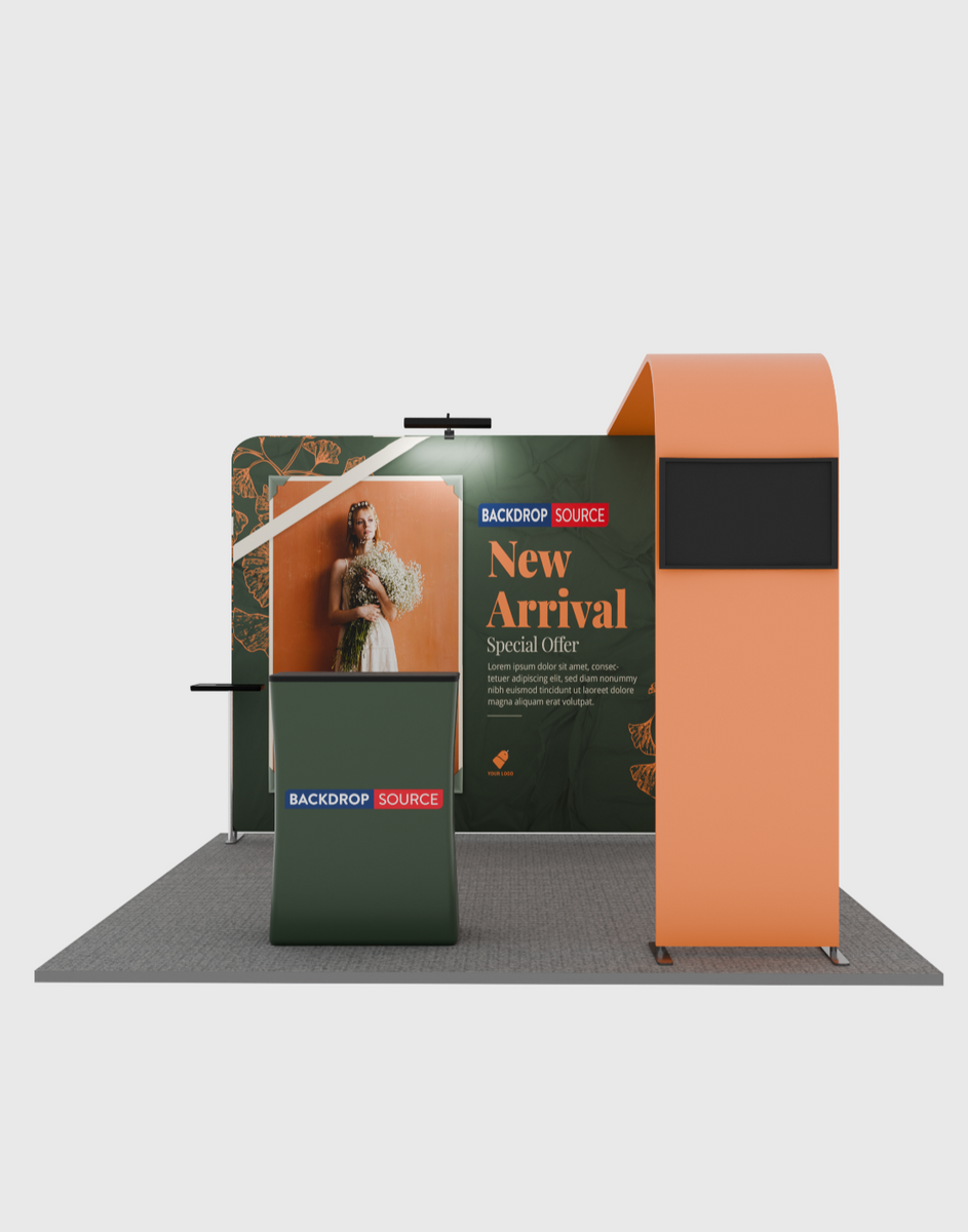 Modular Booth Kits 20ft - Model 03 | Backdropsource – Backdropsource UAE