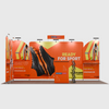 6m x 3m Straight Backdrop with Shelf Exhibition Kit