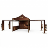 3m x 3m Canopy Kit with L-Shaped Wings & 4 TV Displays