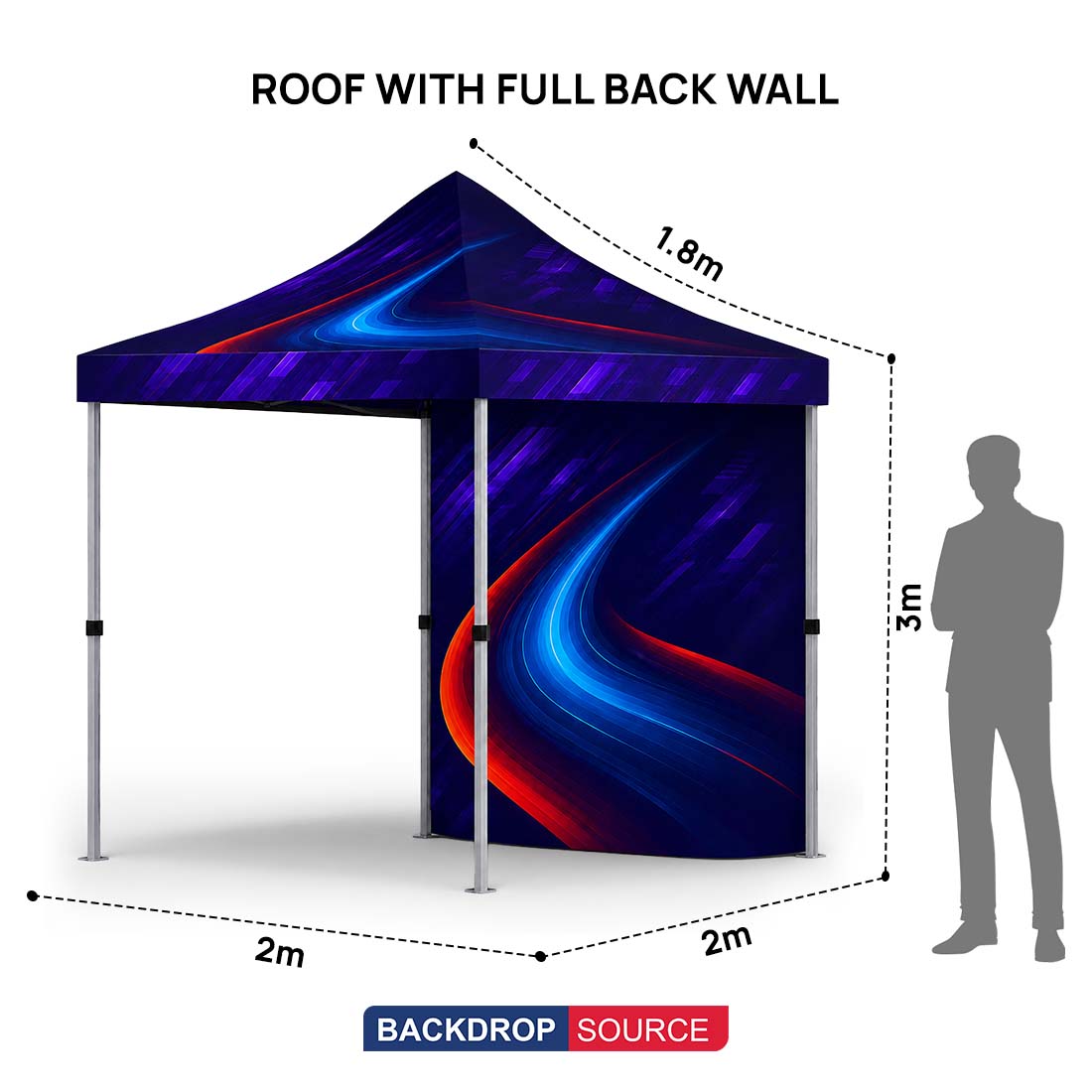 Heavy Duty Custom Canopy Tent (2m x 3m)
