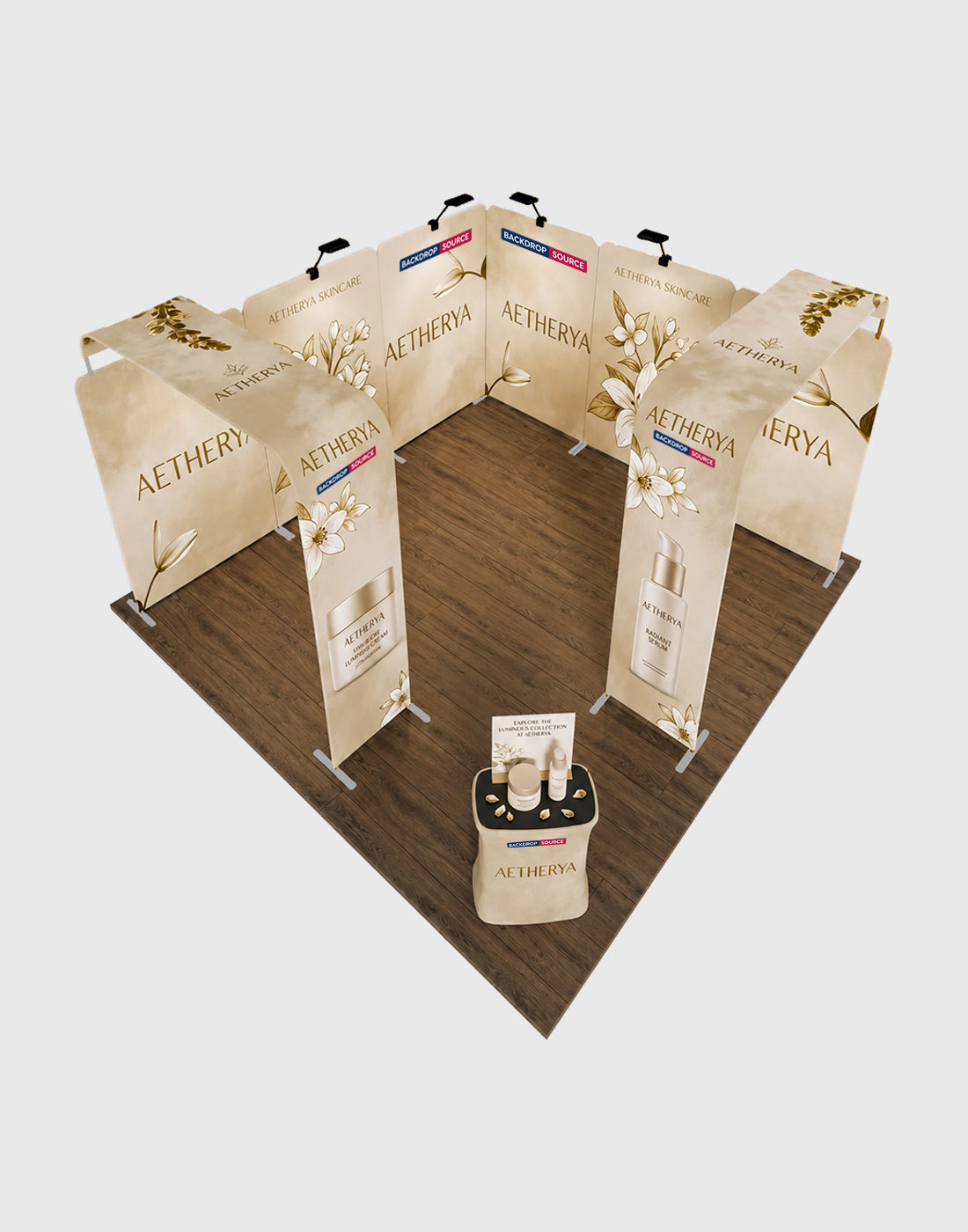 Modular Booth Kits 6m x 6m - Model 19