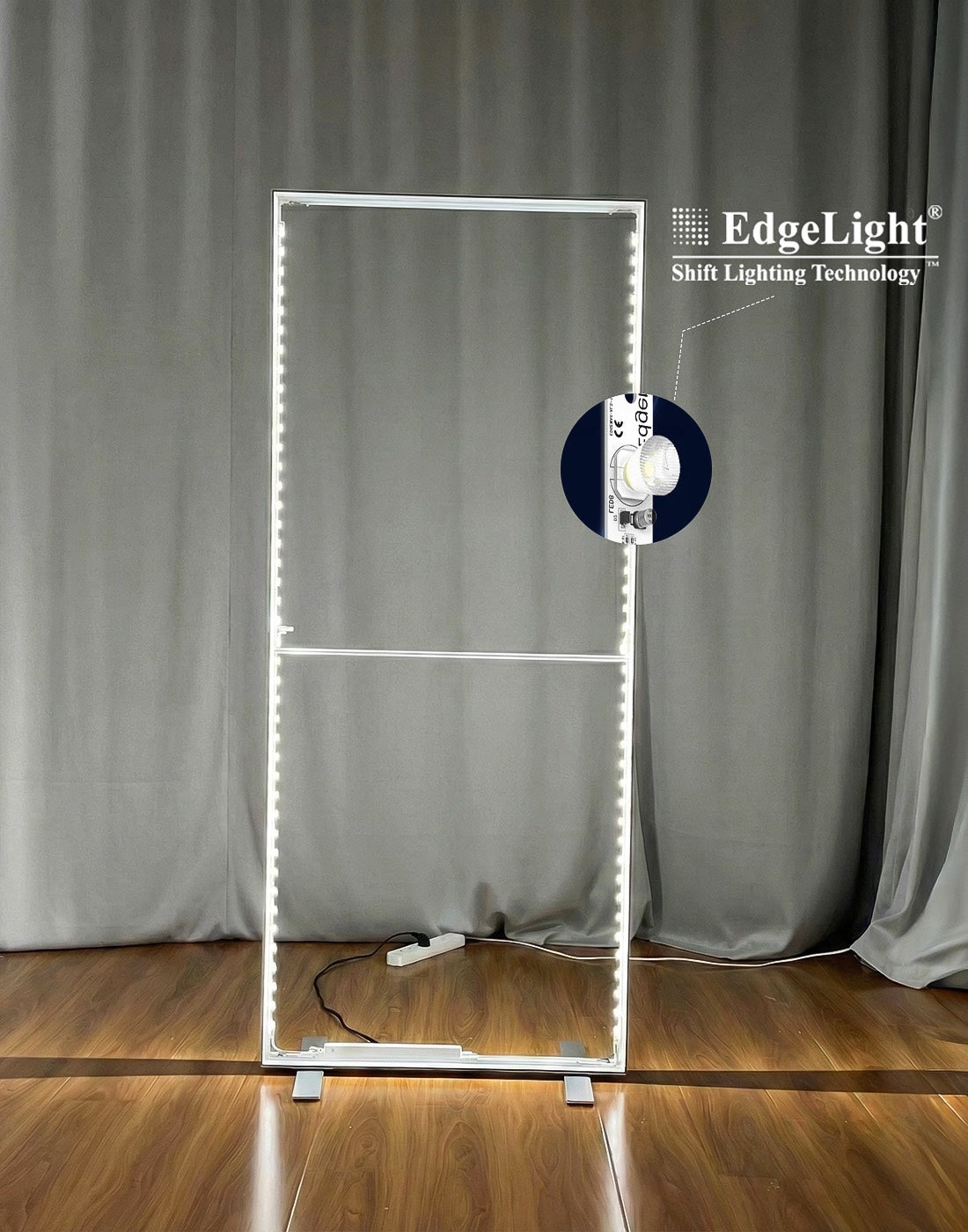 SEG Fabric LED Backlit Light Box- 4m W x 2.5m H