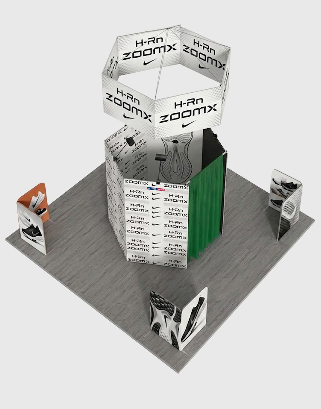 Modular Booth Kits 6m x 6m - Model 20