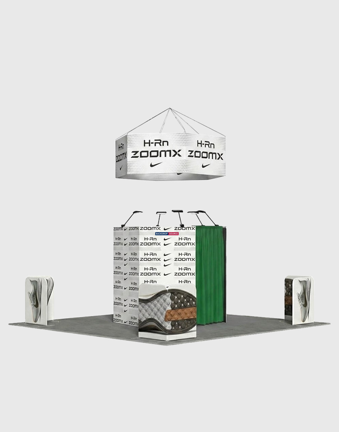 Modular Booth Kits 6m x 6m - Model 20