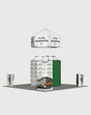 Modular Booth Kits 6m x 6m - Model 20