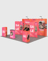 Modular Booth Kits 6m x 6m- Model 17