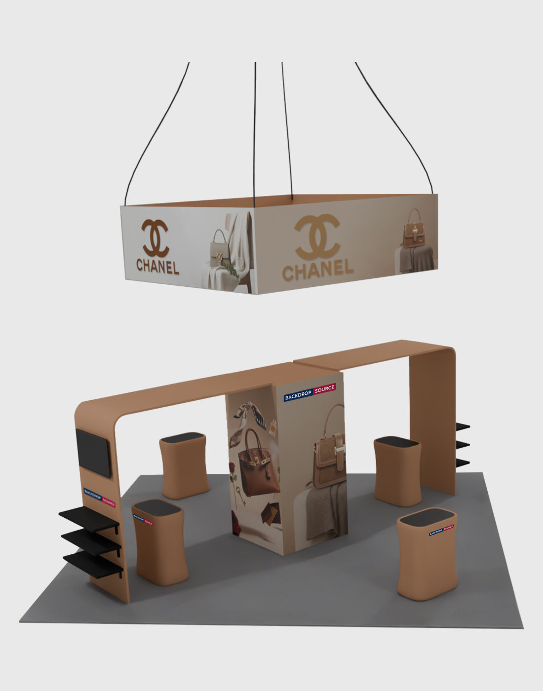 Modular Booth Kits 6m x 6m - Model 08