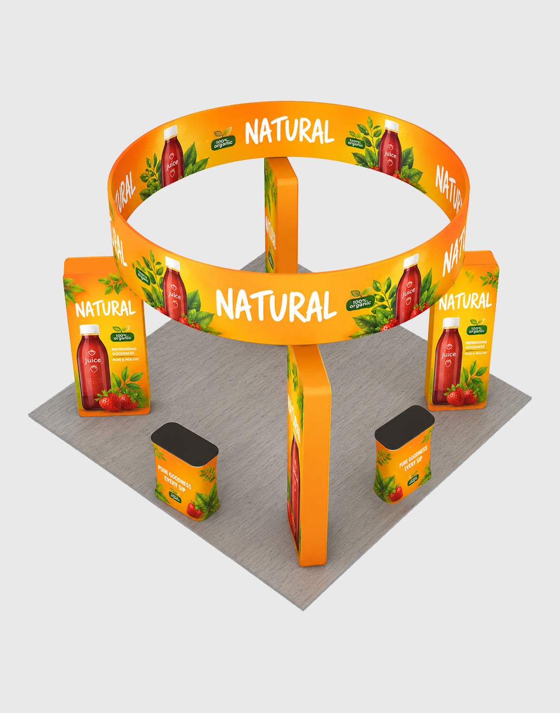 Modular Booth Kits 6m x 6m - Model 22