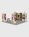 Modular Booth Kits 6m x 6m - Model 18