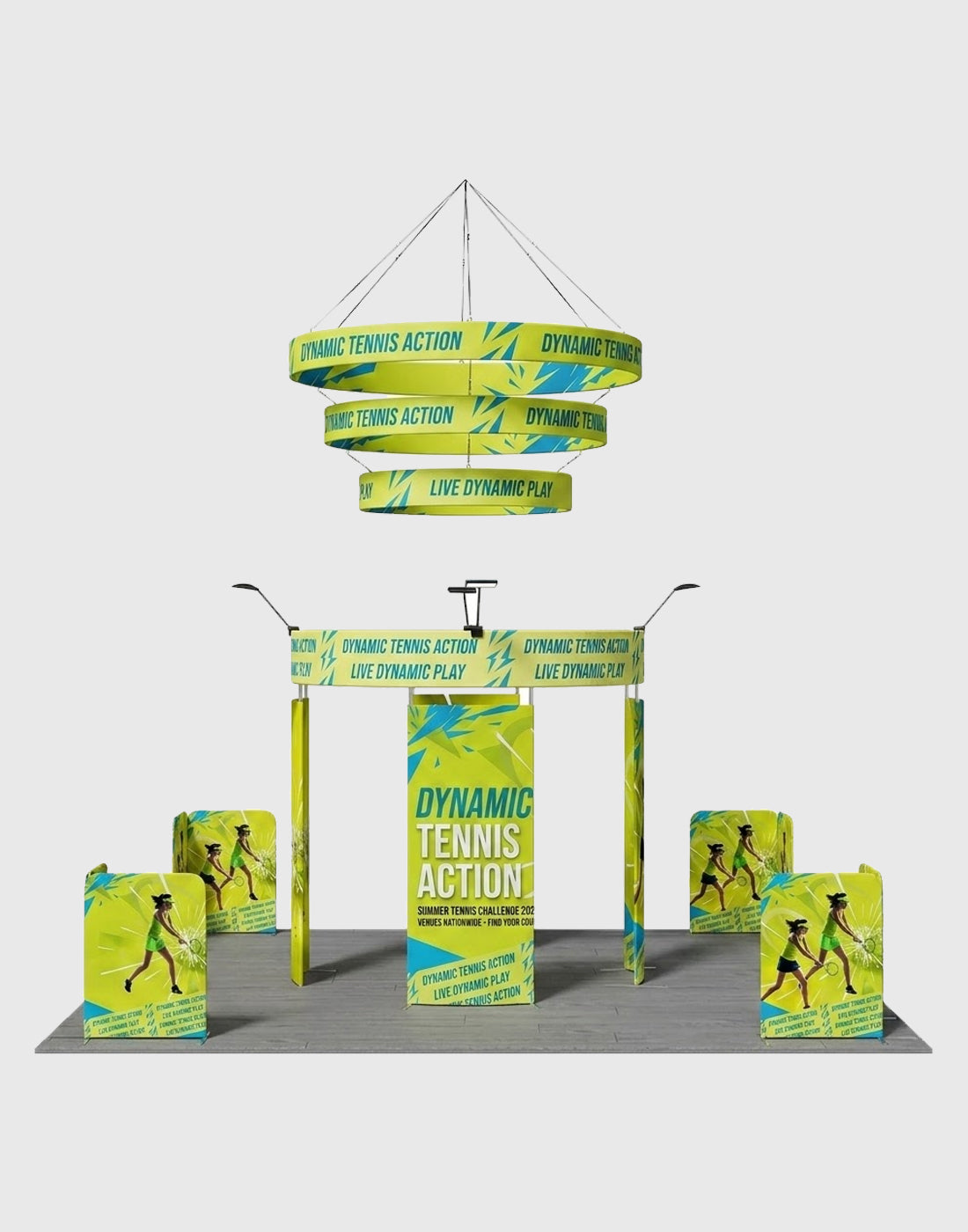 Modular Booth Kits 6m x 6m - Model 21