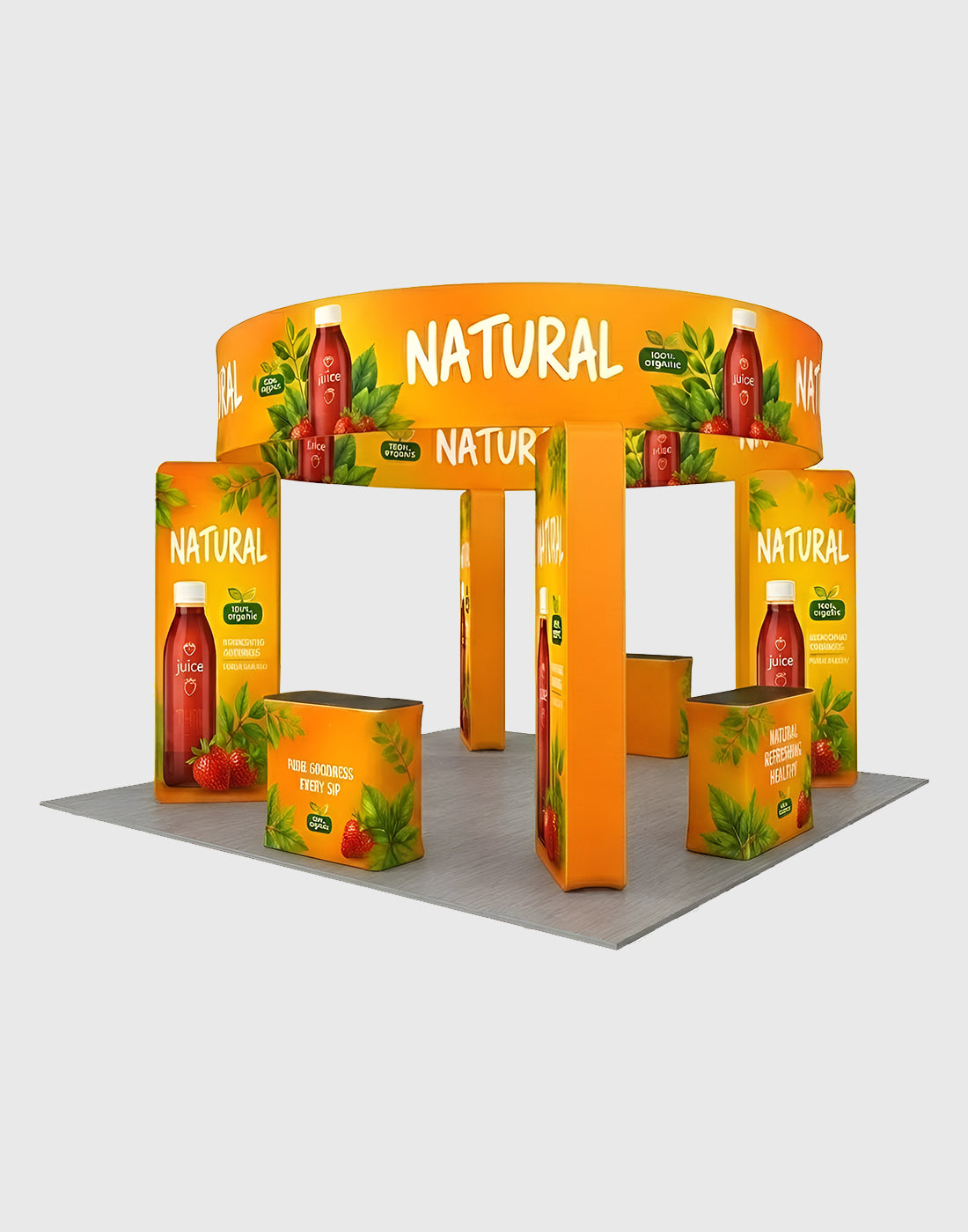 Modular Booth Kits 6m x 6m - Model 22
