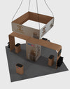 Modular Booth Kits 6m x 6m - Model 08