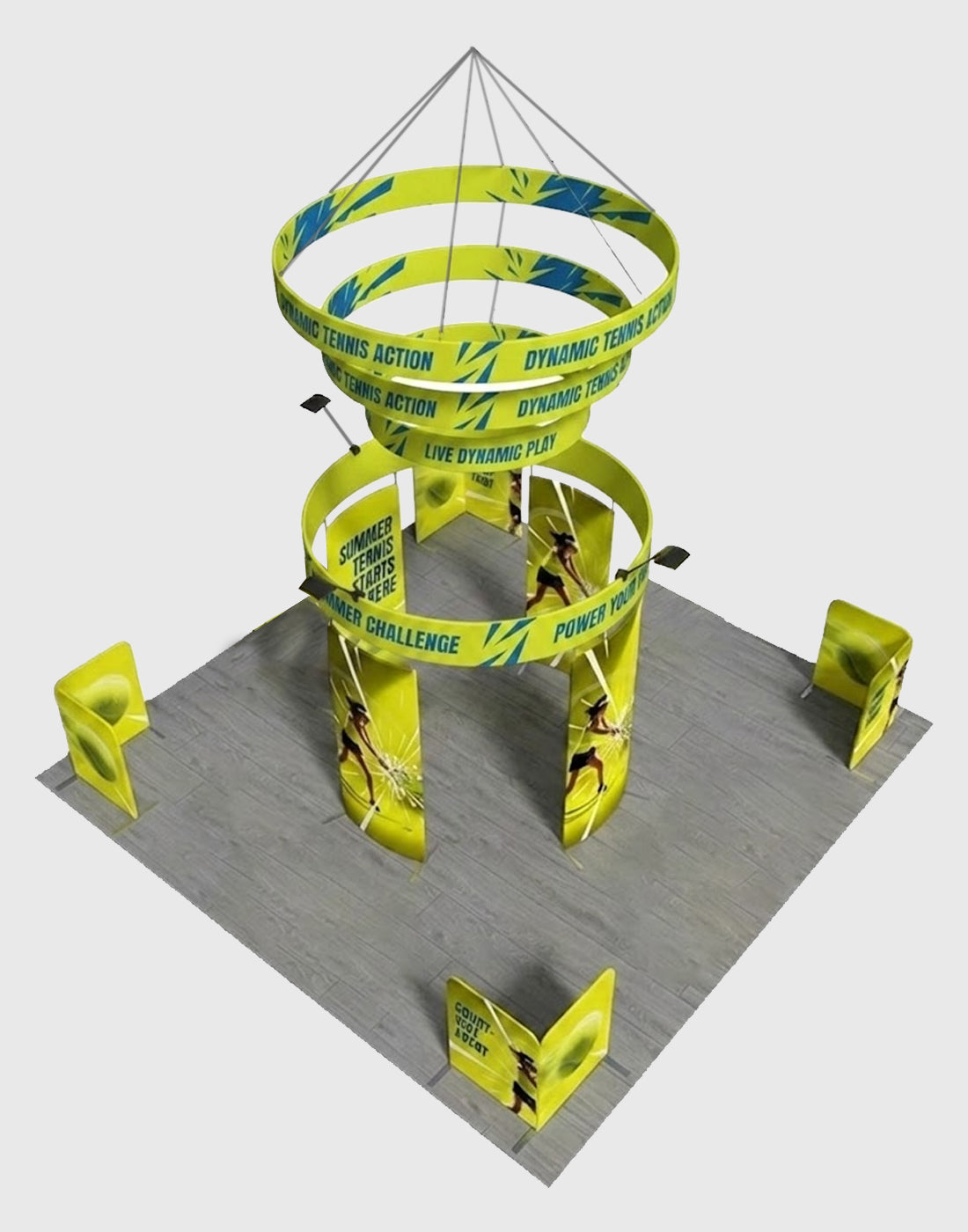 Modular Booth Kits 6m x 6m - Model 21