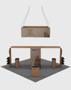 Modular Booth Kits 6m x 6m - Model 08