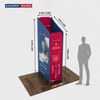 Magnetic Fabric Booth Display - Model 4 (2m x 2m)
