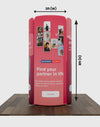 Magnetic Fabric Booth Display - Model 1 (2m x 2m)