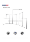 Magnetic Partition  Displays - 7 Panel