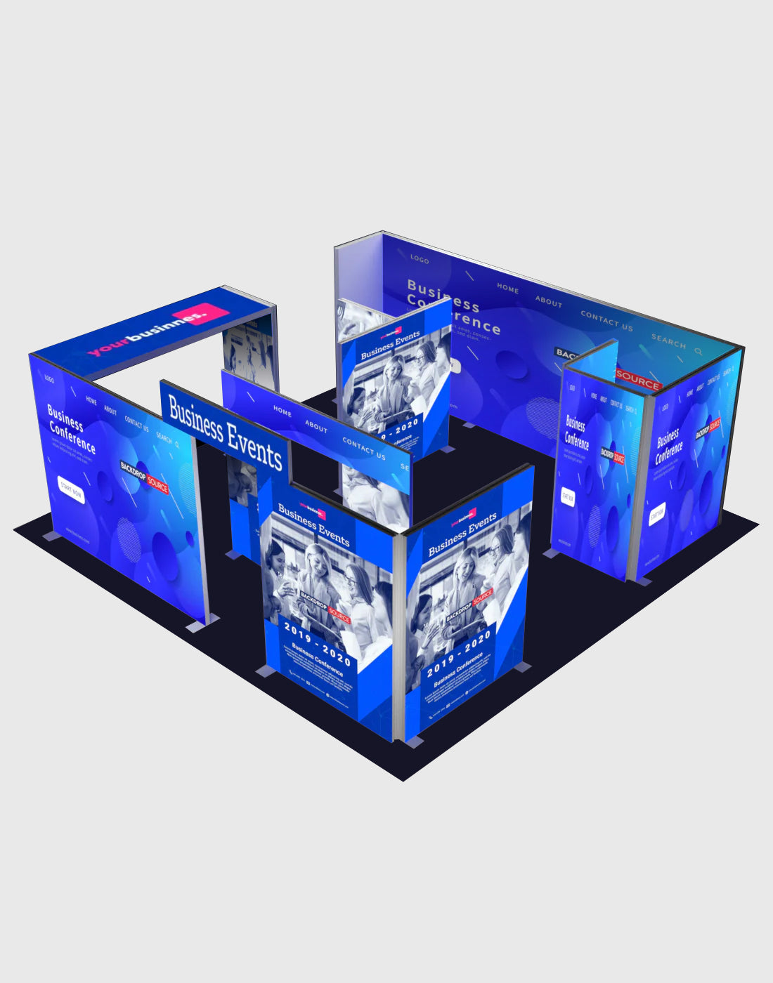 مجموعة عرض صندوق الضوء المعياري SEG - الطراز 16