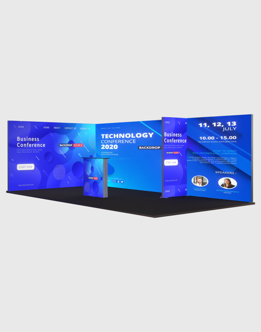 SEG Modular Lightbox Display Kit - Model 5