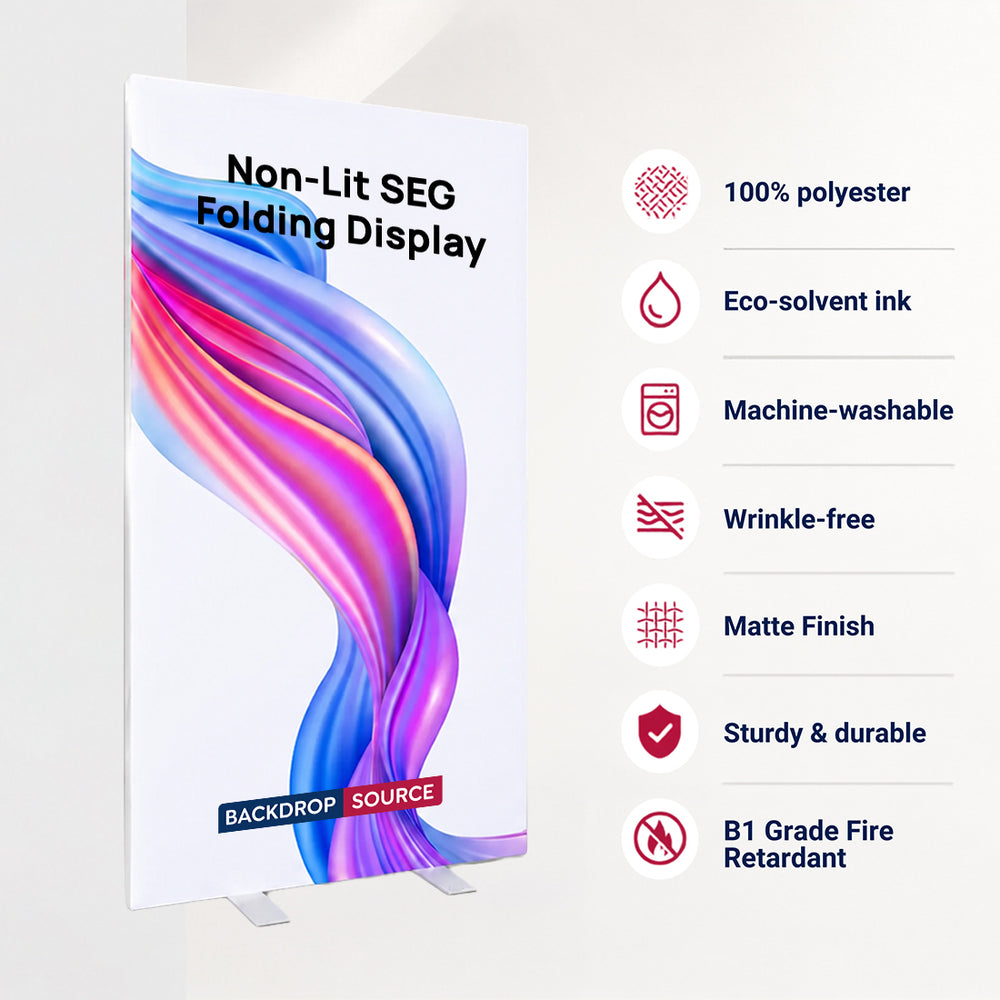 Non-Backlit SEG Folding Display