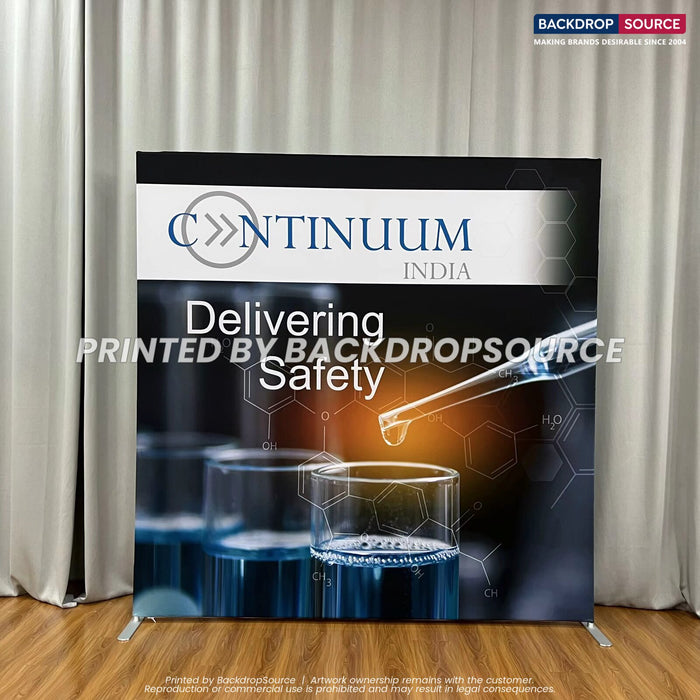 Pop-up fabric displays