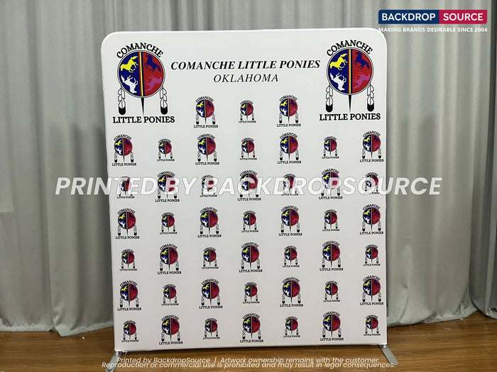 Tension fabric media wall