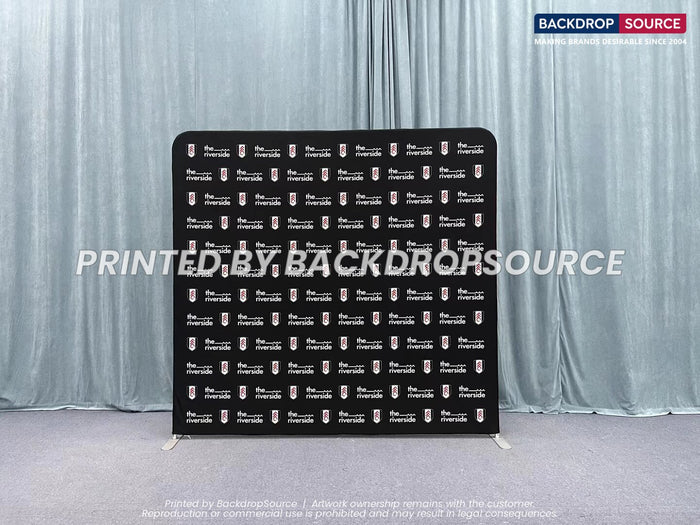 Tension fabric media wall