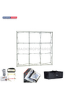 Popup Straight Backwall Kit with Clamping Lights