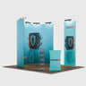 Modular U Shaped Exhibition Kit for 3m Wide Booths