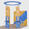 3x3m Straight Fabric Wall Display