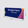 3x3m Booth Kit with Backwall, 2 Side Walls & Counter