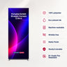 Portable Straight-Corner Exhibit Display