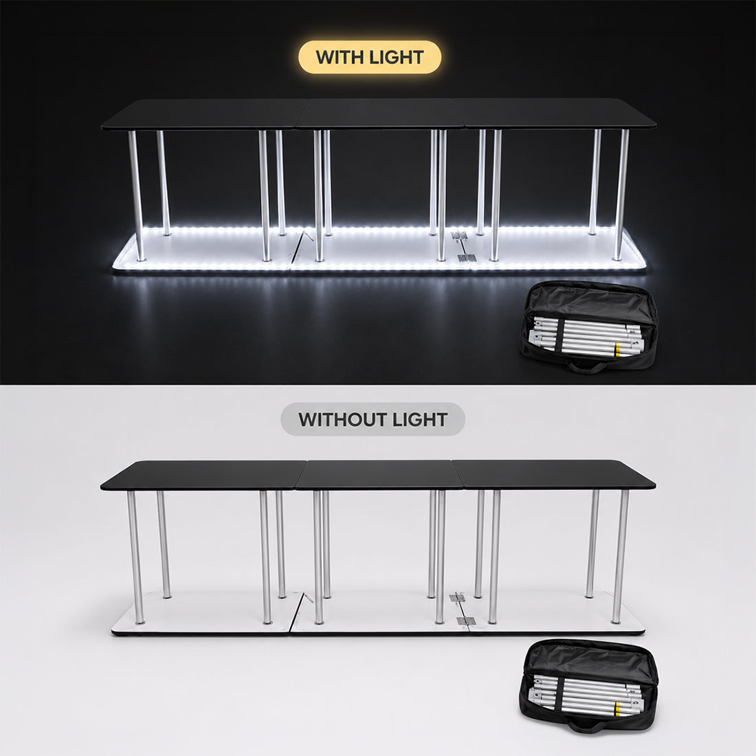 Premium Fabric Counter Display - 3m W