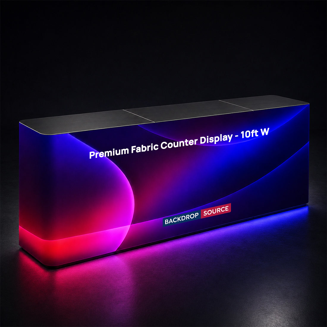 شاشة عداد LED من القماش بإضاءة خلفية