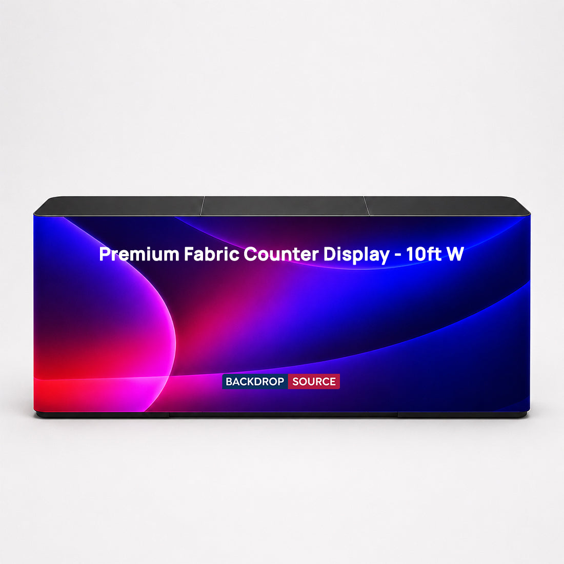 Premium Fabric Counter Display - 3m W