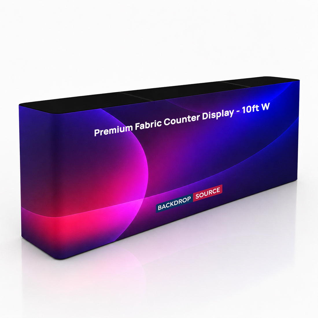 Premium Fabric Counter Display - 3m W