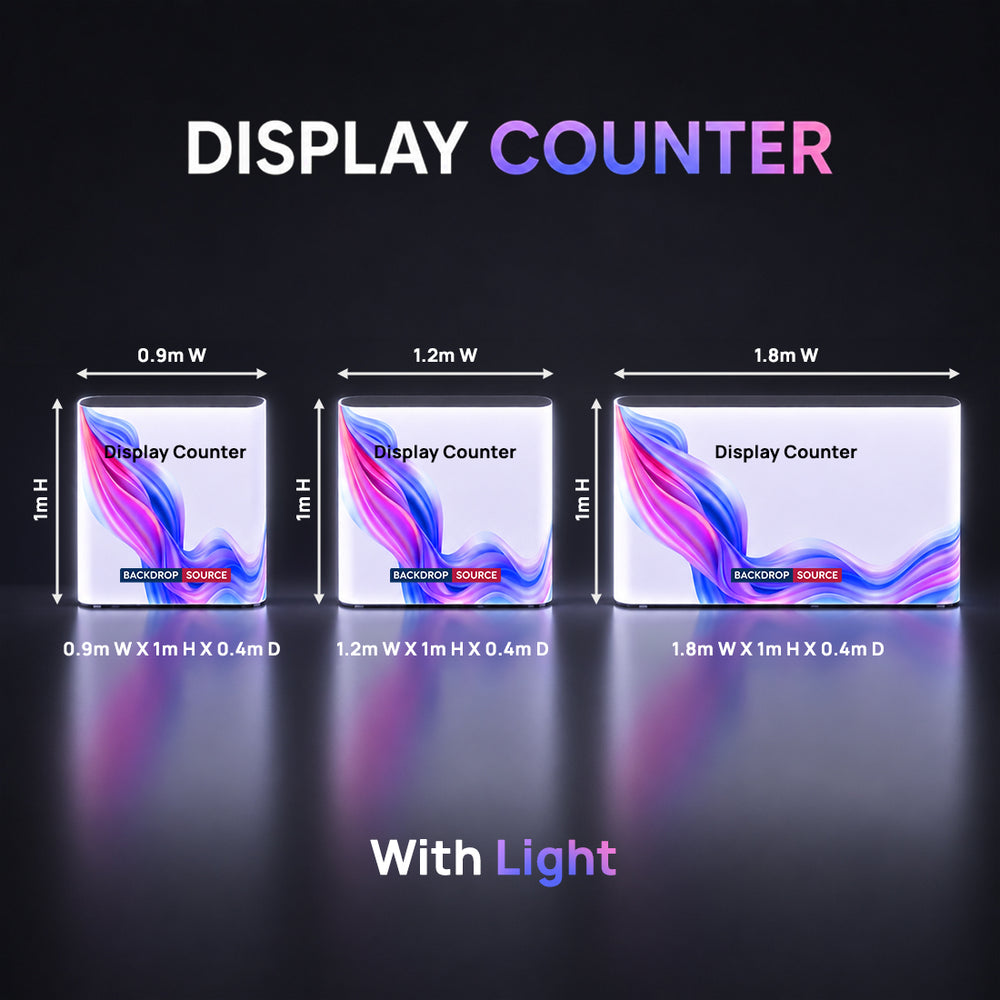 شاشة عرض LED من القماش بإضاءة خلفية 1.2 متر / 1.8 متر