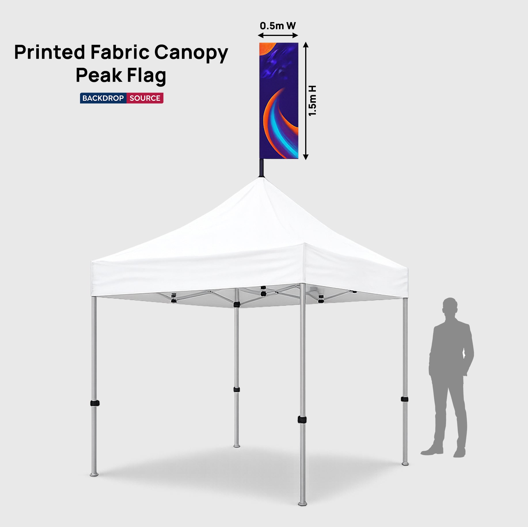 Printed Canopy Peak Flag