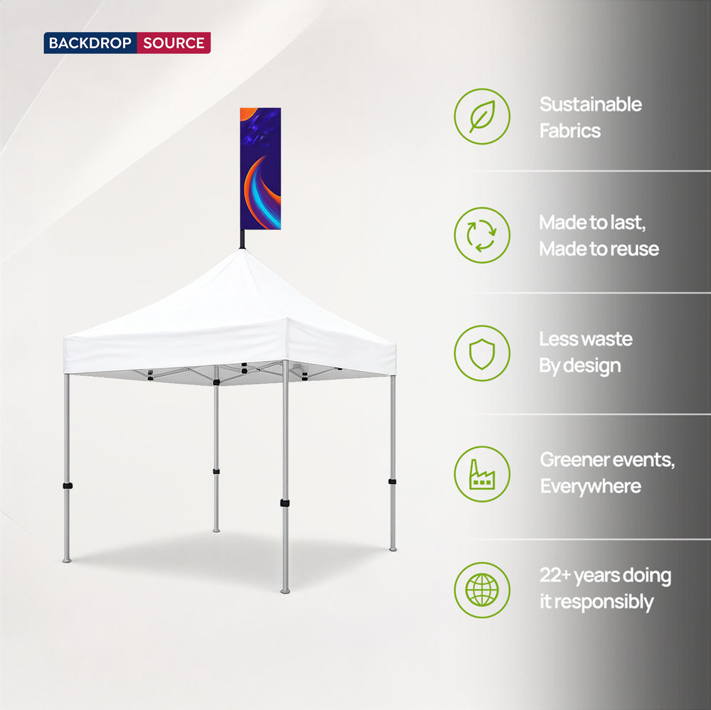 Printed Canopy Peak Flag
