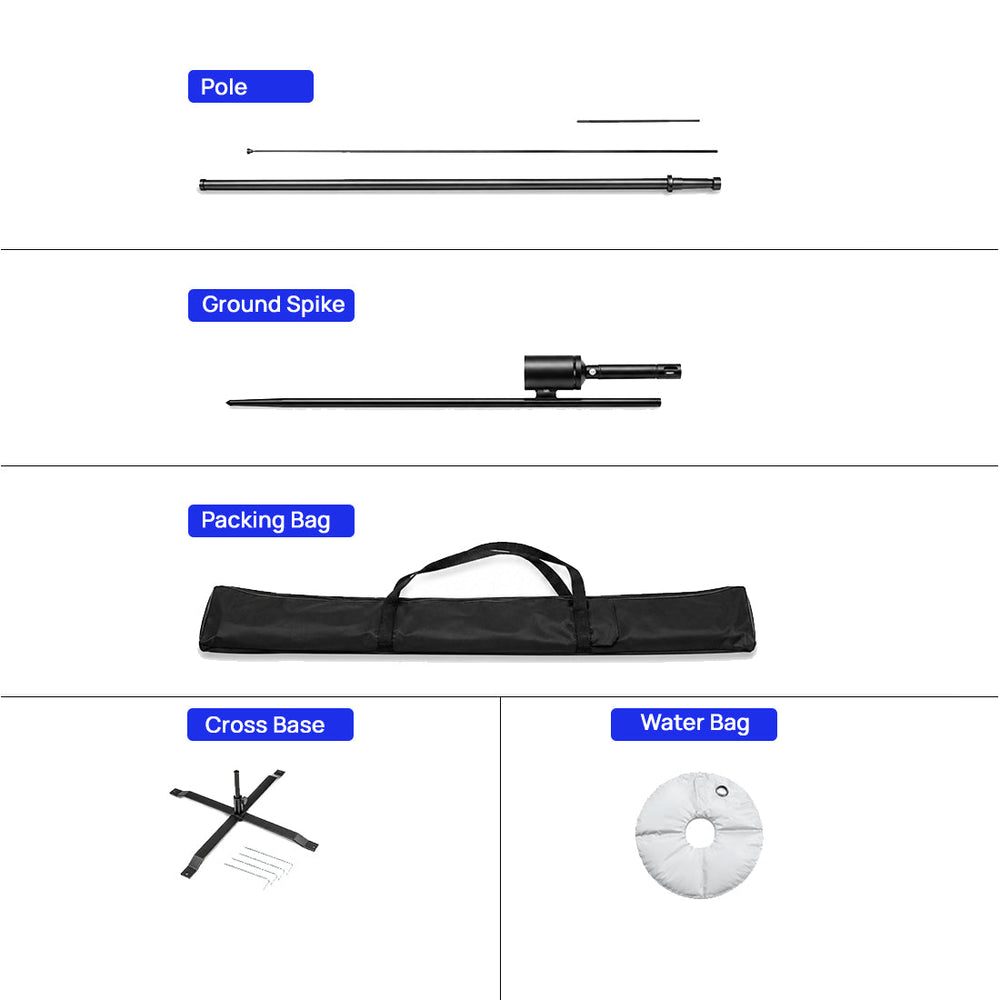 Rectangle Advertising Flag (Extra Length)