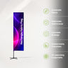 Duplex Printing Rectangle Flag with Uni-Fit Pole