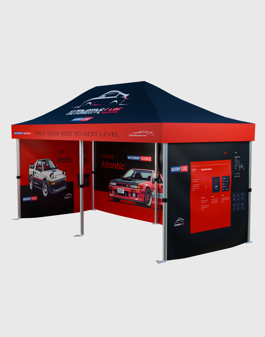 Heavy Duty Custom Canopy Tent (6m x 3m)