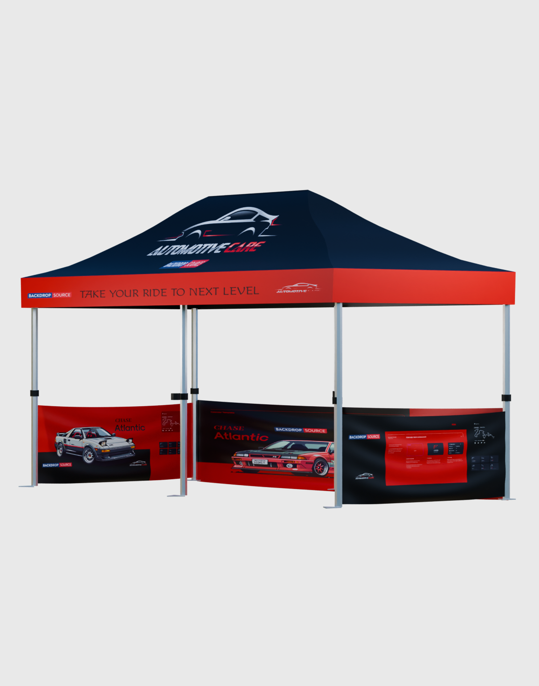 Heavy Duty Custom Canopy Tent (6m x 3m)