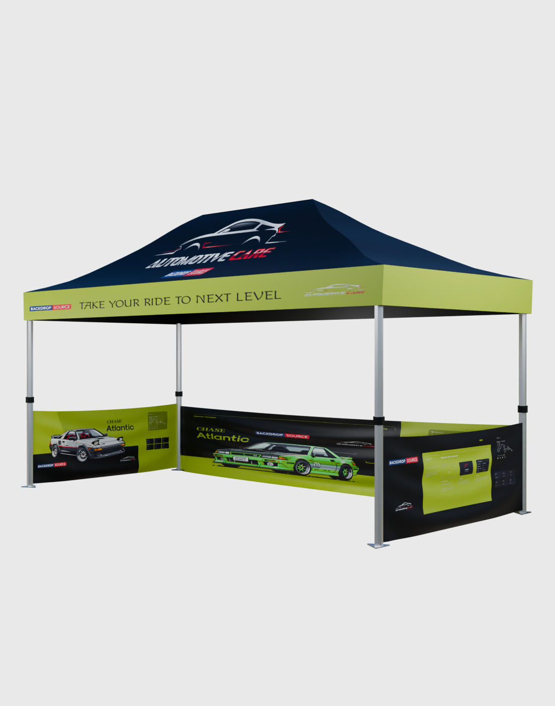 Heavy Duty Custom Canopy Tent (4.5m x 3m)