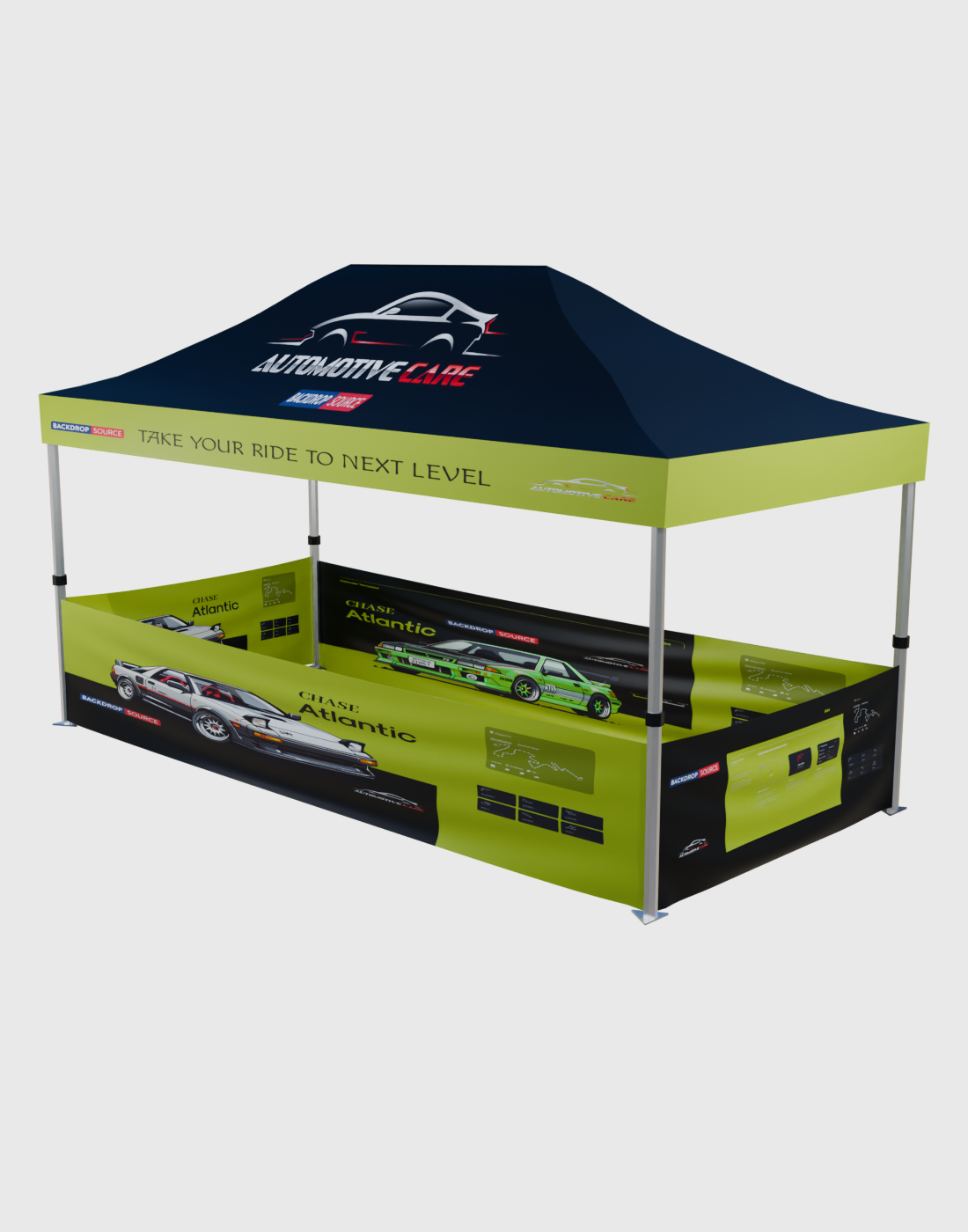 Heavy Duty Custom Canopy Tent (4.5m x 3m)